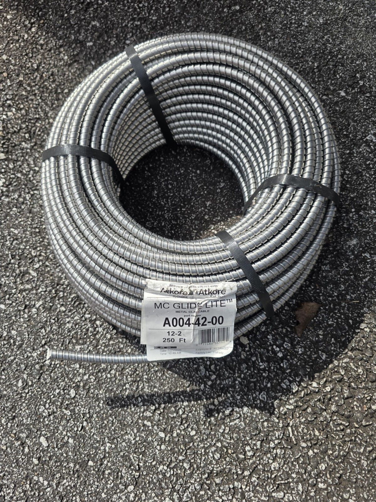 Atkore 12-2 Mc-glidelite 250′ Roll