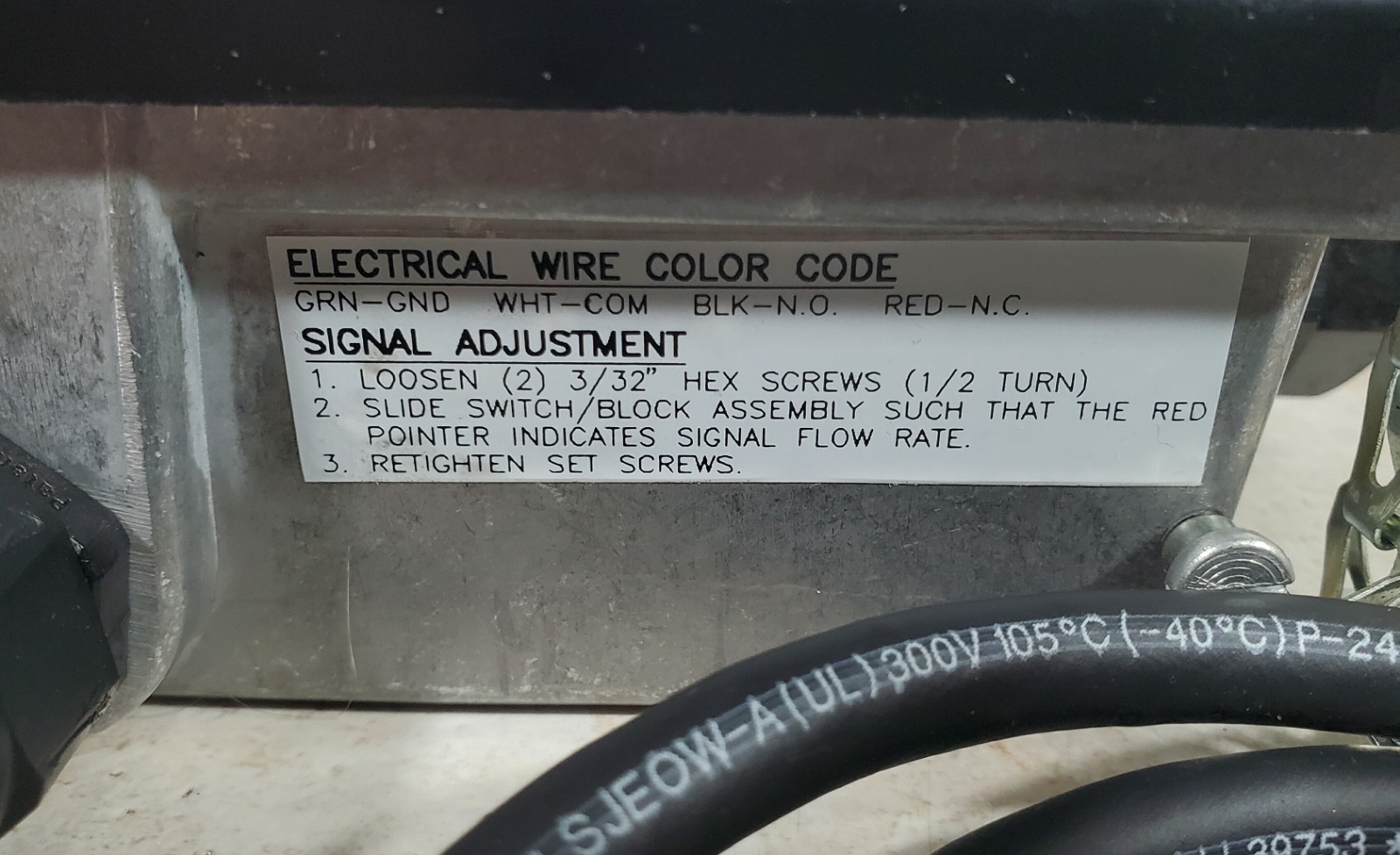Hedland Flow-Alert Flow Meter w/ Electrical Signal, 3000 PSI Max Oil