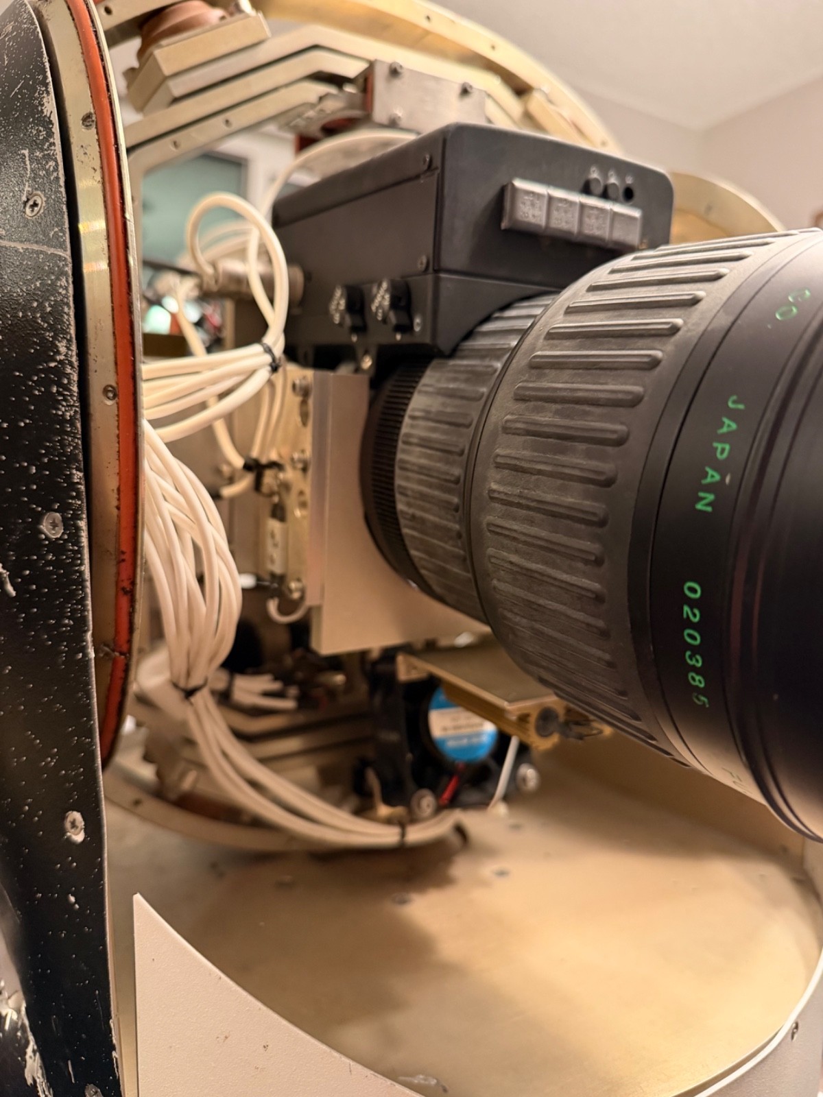 FLIR FSI Airborne EO Gimbal Camera Sony 3CCD Fuji Lens Gyro ISR Stabilized