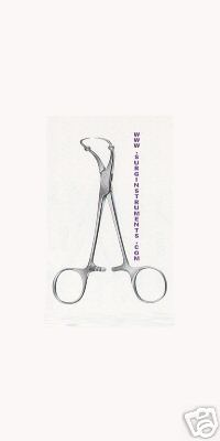 3 Pcs Roeder Towel Clamp Forceps 5.25″ Stainless Steel German Grade