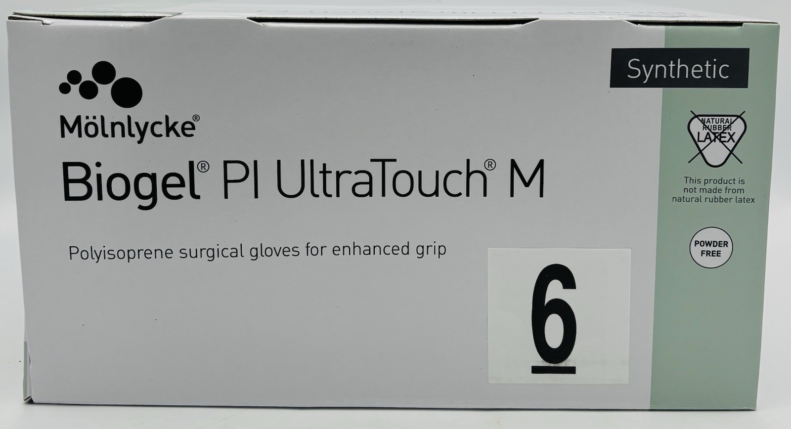 NEW 200 Size 6 ‘Mölnlycke’ Biogel PI UltraTouch M Surgical Gloves (EXP. 01/2027)