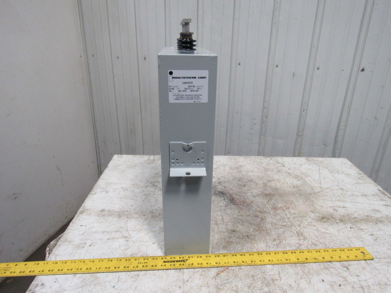 GE General Electric 16L5026WF3 Single Phase Capacitor 135 KVAR 750V