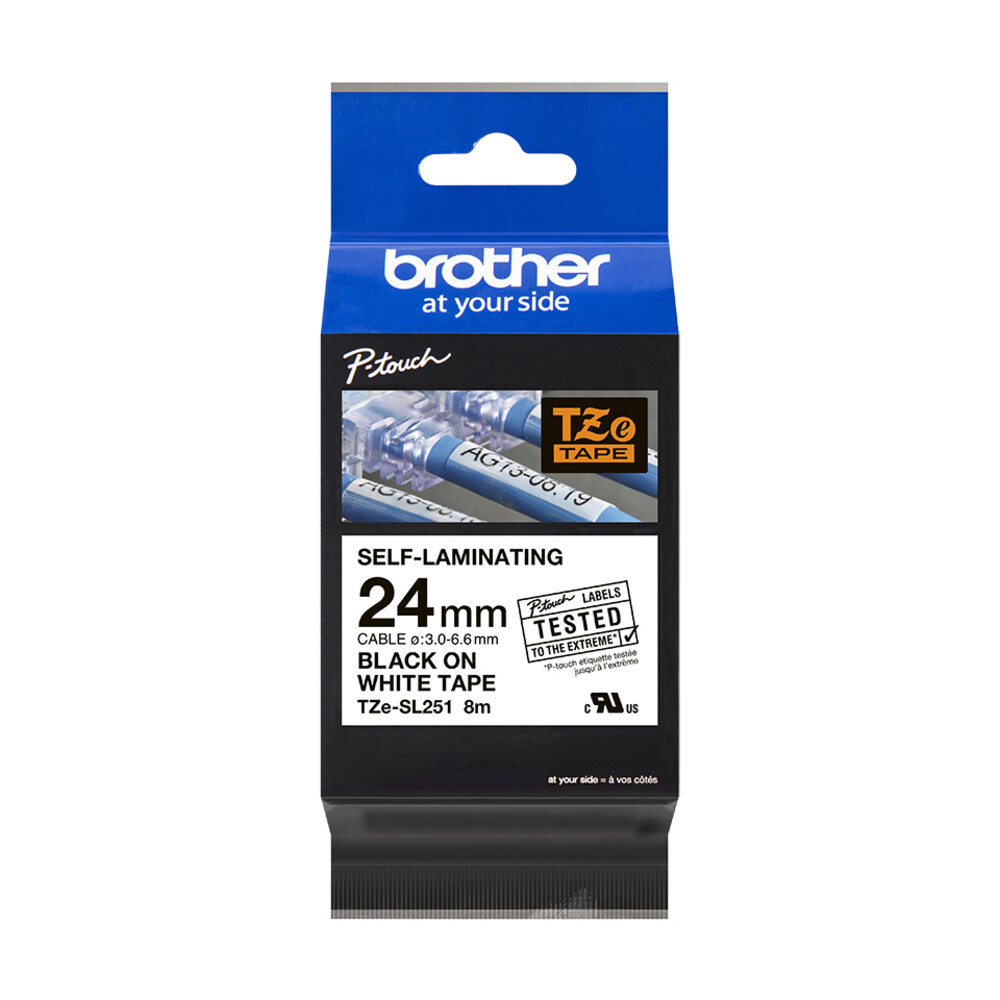 BROTHER INTERNATIONAL CORPORAT TZESL251 0.94 In X 26.2 Ft 24Mm 8M 0.37
