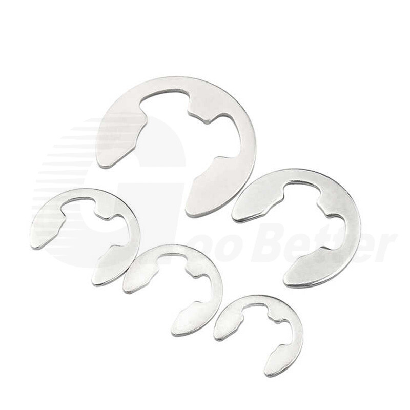 1.2-22mm External E-Clips Retaining Washers Circlips Stainless Steel A2 DIN 6799