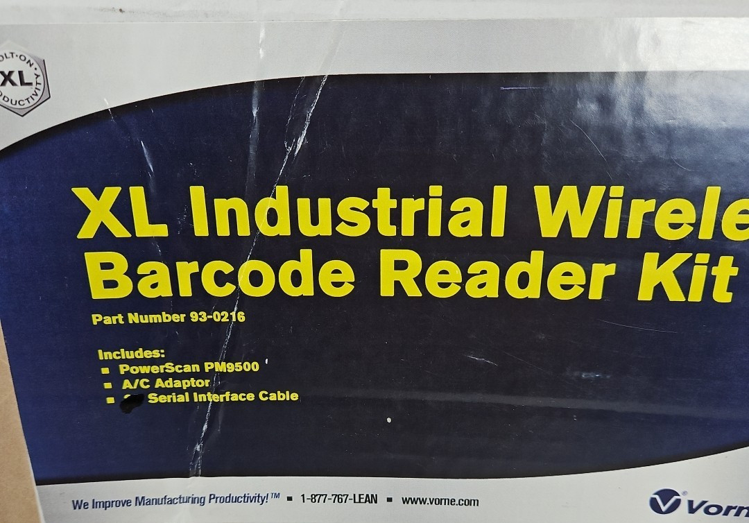 New Datalogic Powerscan PM9501-910RBK20 Barcode Reader Industrial Wireless