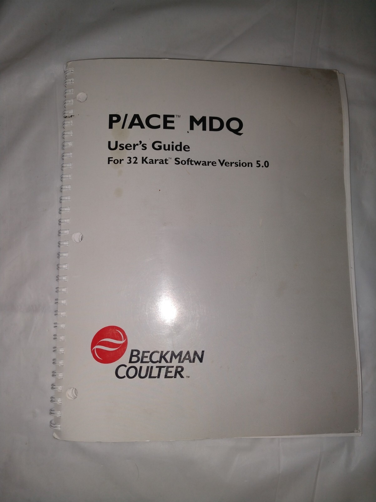 Beckman Coulter User’s Guide P/ACE MDQ for 32 Karat Software Version 5.0