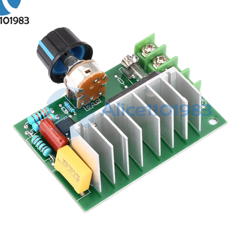 AC 220V to DC 10-210V 20A PWM Motor Speed Controller Governor Voltage Regulator