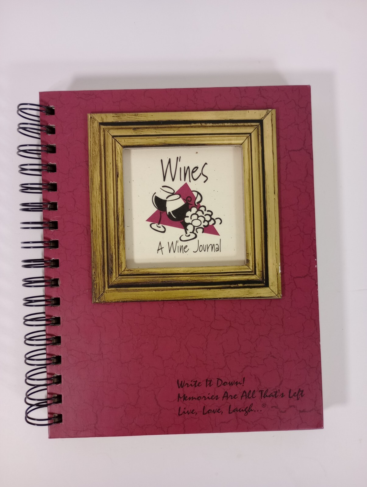 2014 Journals Unlimited The Write it Down Series Memories Wines A Wine Journal
