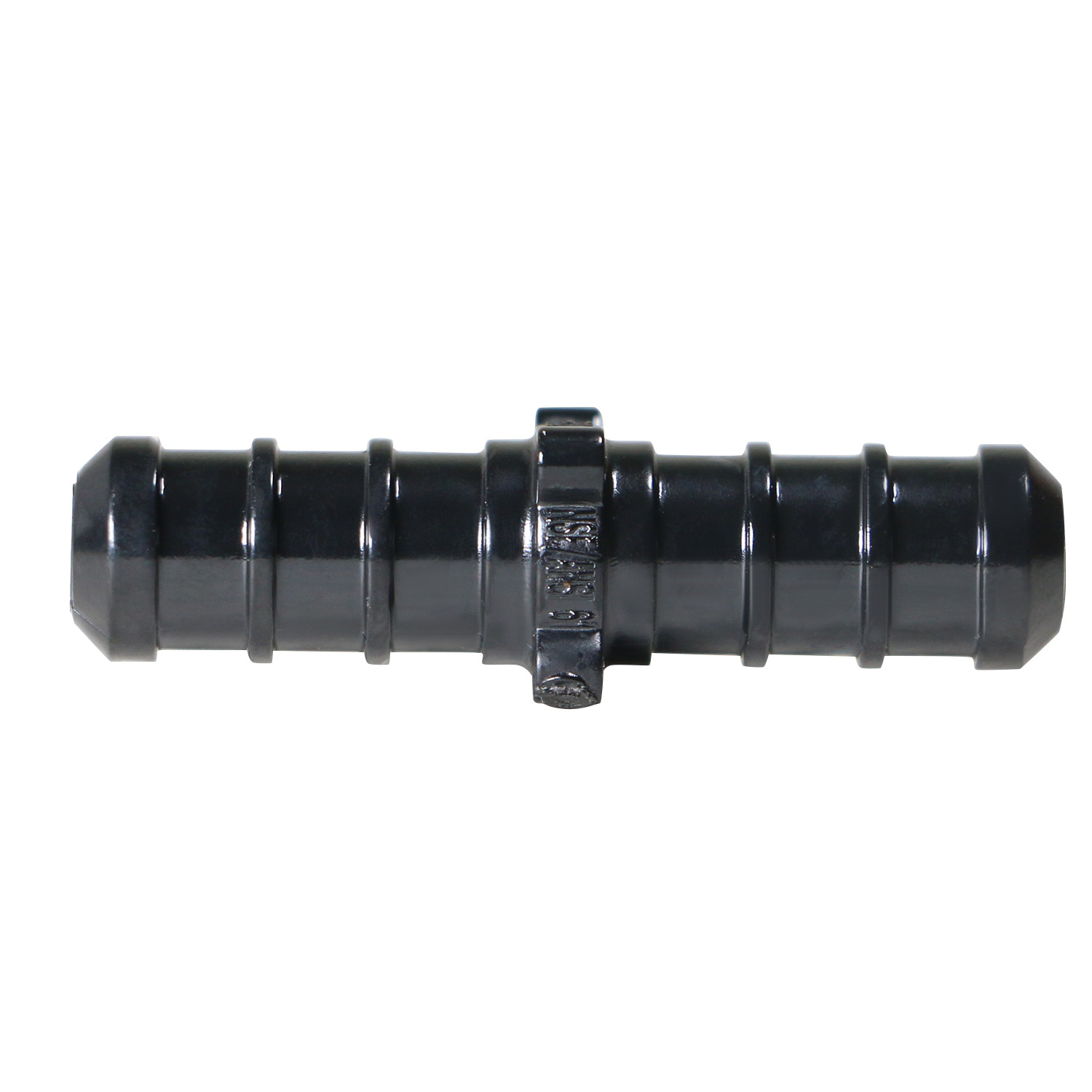 25) 3/8″ PEX COUPLING POLY ALLOY LEAD FREE CRIMP PLASTIC FITTINGS – NSF CUPC
