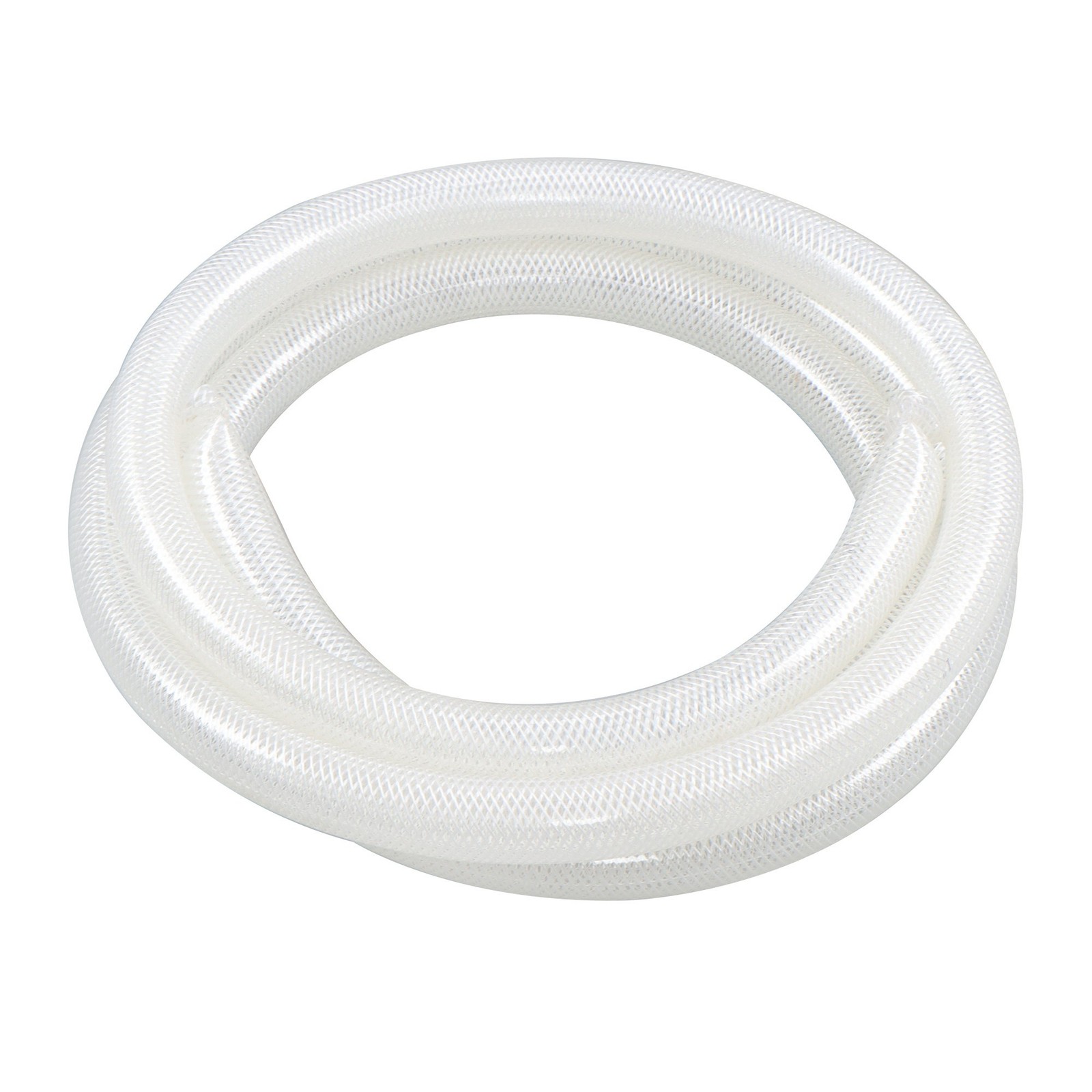 1″ ID x 1 1/4″ OD 10 Ft PVC Tube Braided Reinforced Tubing Flexible Hose Pipe