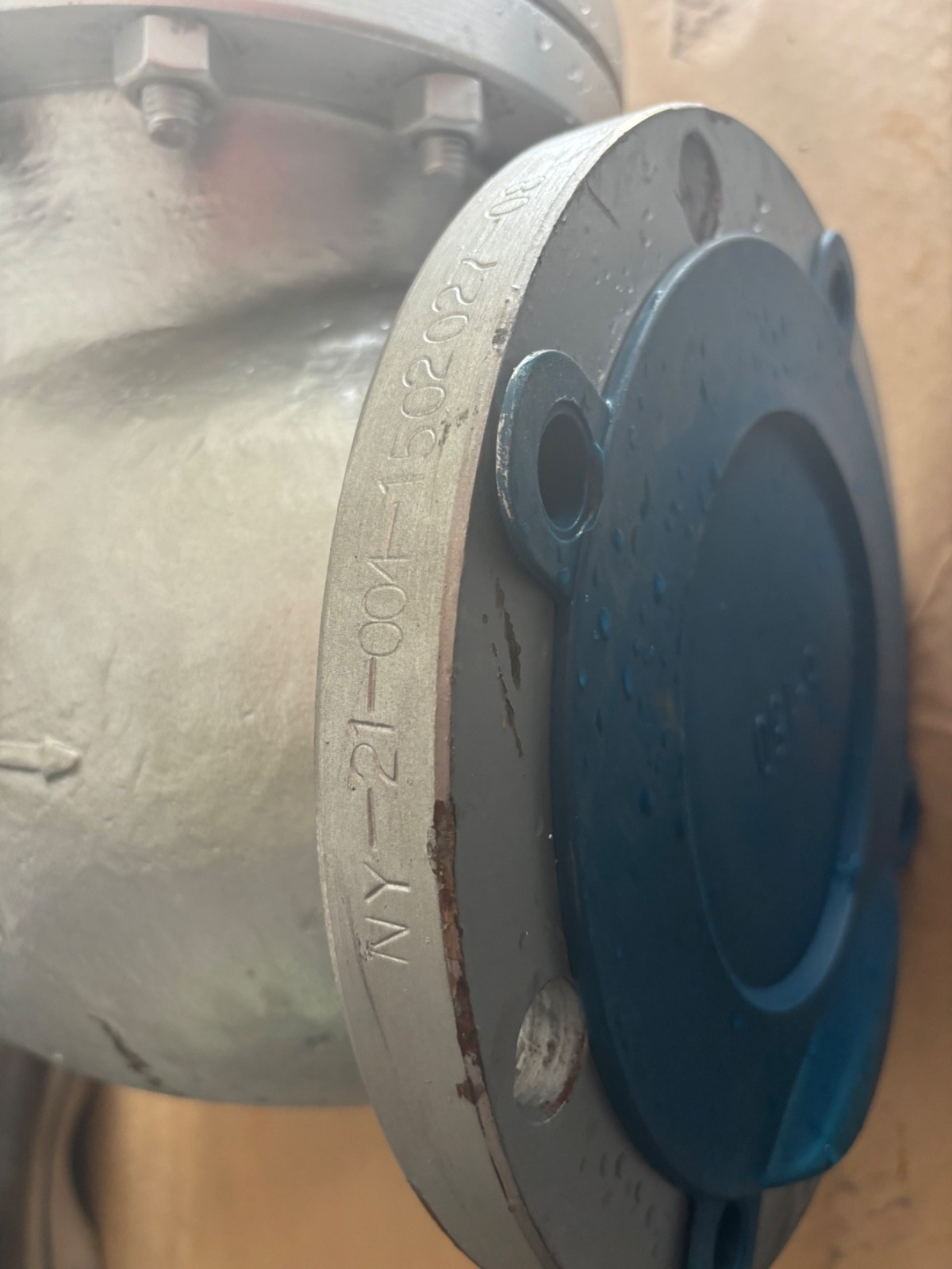 Sharpe WCB Globe Valve 6” 150# Flange Fig #45114 Stellite Seat (NEW) open box