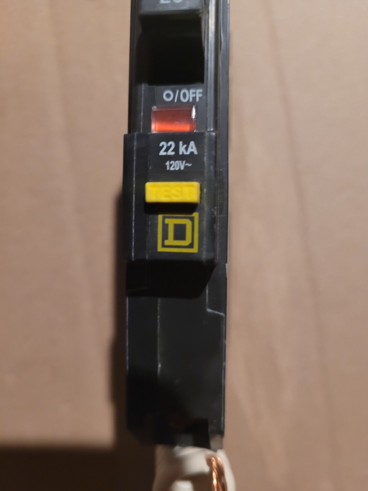 Square D QO120VHGFI Circuit Breaker