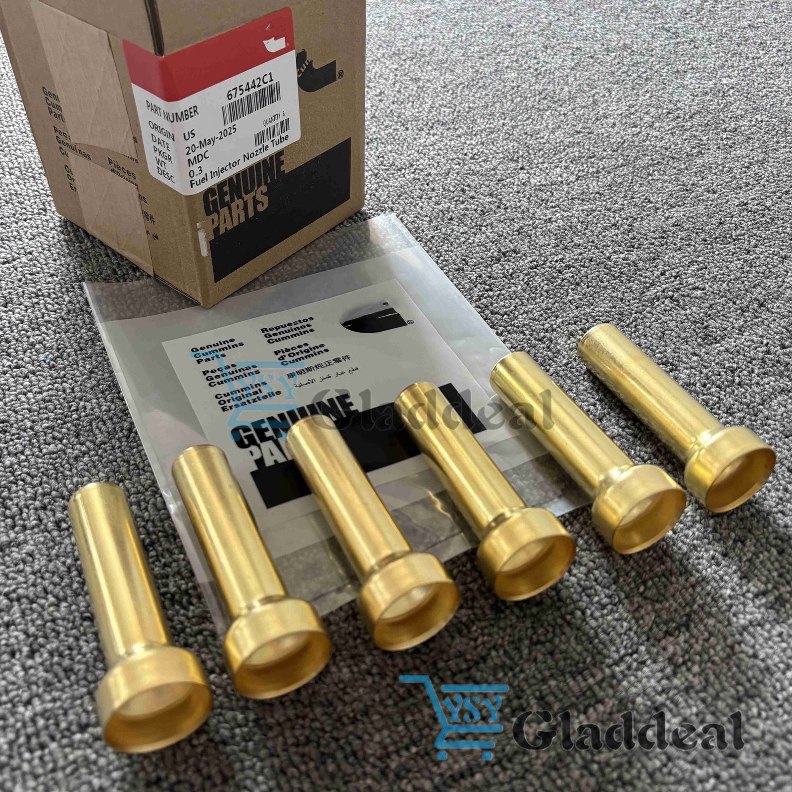 6X International DT360 D436 DT466 Injector Sleeve For Cummins 675442C1