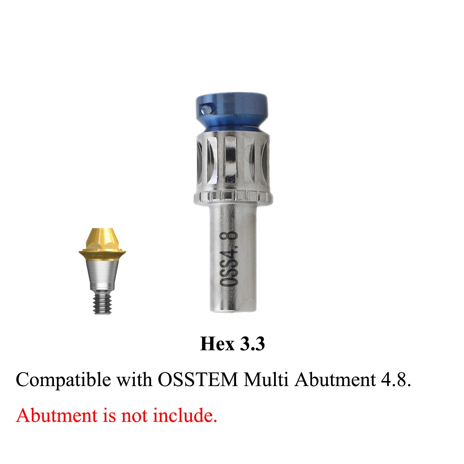 Universal Implant Abutment Driver For Locator Stud Mini Ball Convertible OSSTEM