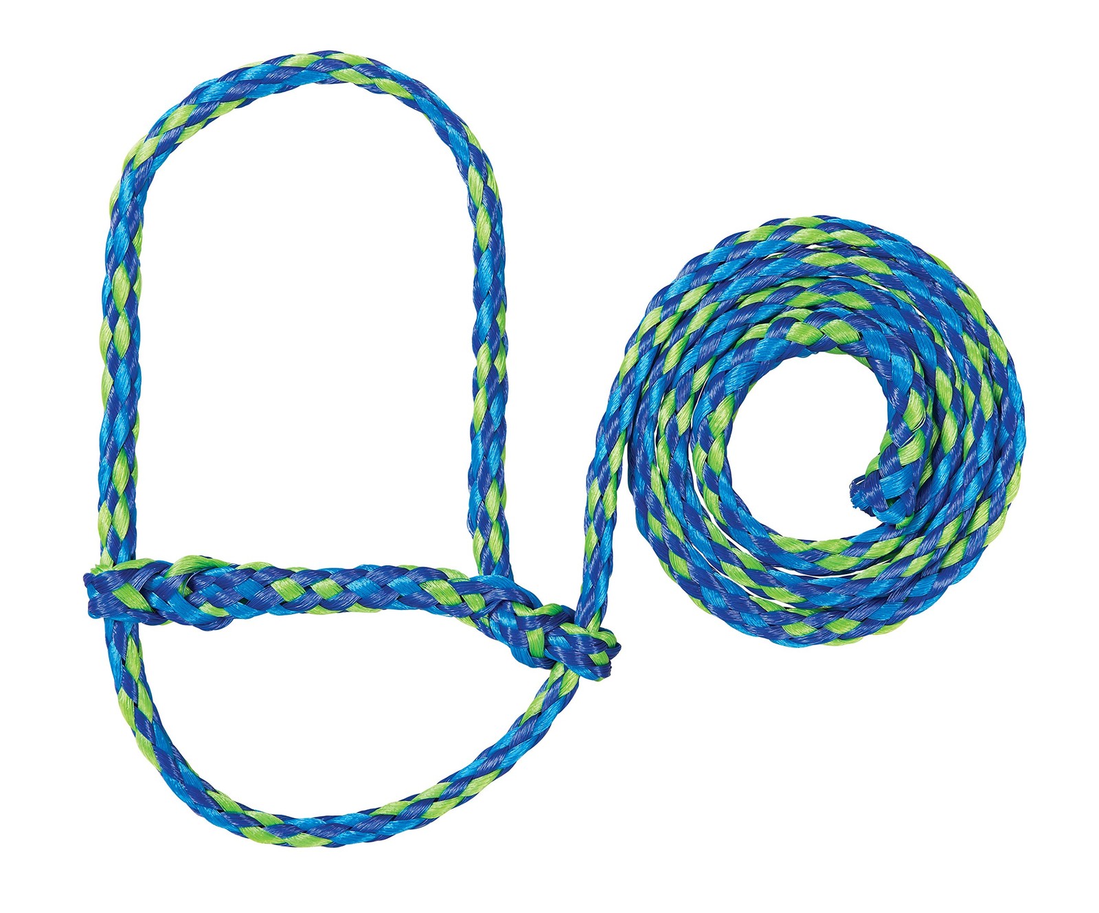 Weaver Livestock Poly Rope Sheep 7/16″ x 4′, Lime/Hurricane Blue/Royal Blue