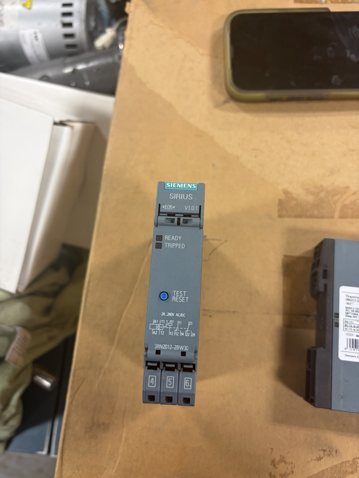 3RN2012-2BW30 Thermistor motor protection relay Standard evaluation unit 22.5 mm