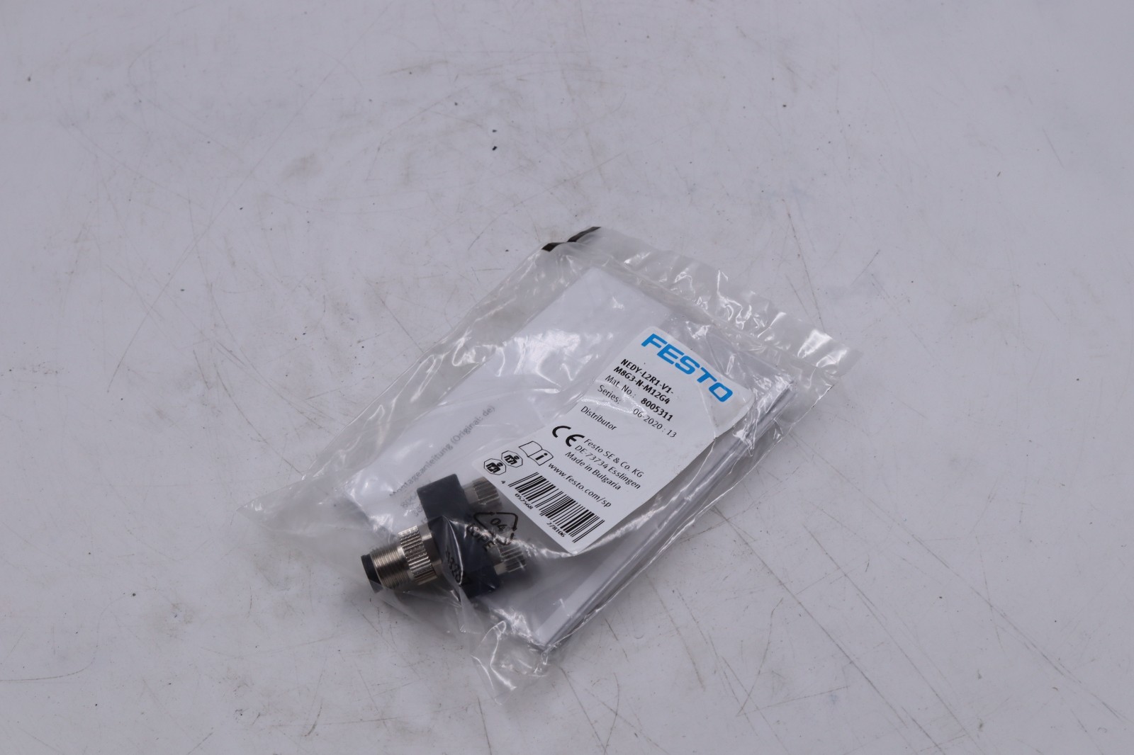 FESTO NEDY-L2R1-V1-M8G3-N-M12G4 MADE IN BULGARIA