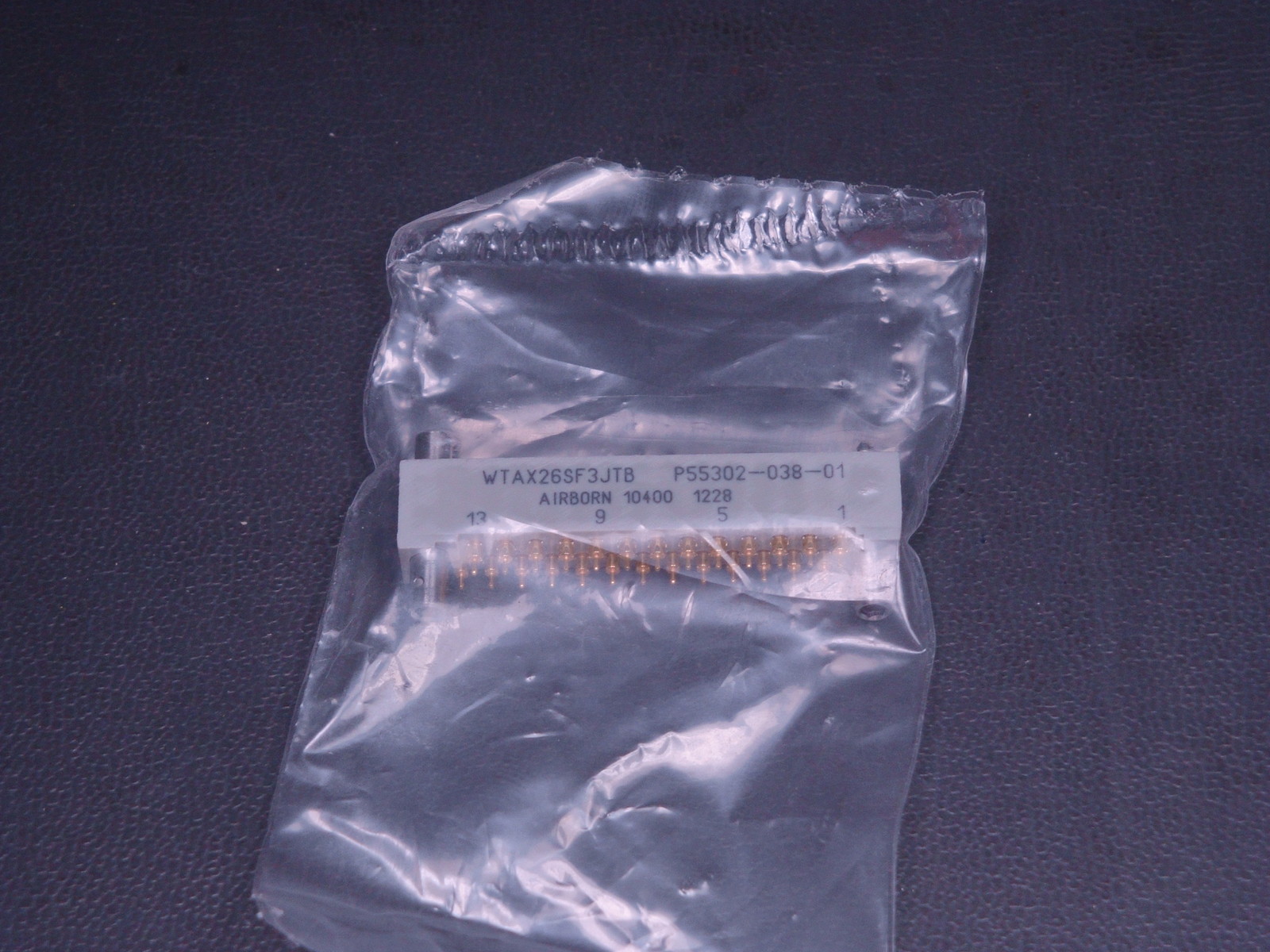 WTAX26SF3JTB Airborn Mil-C-55302 Connector 26 Pos Socket P55302-038-01 NOS