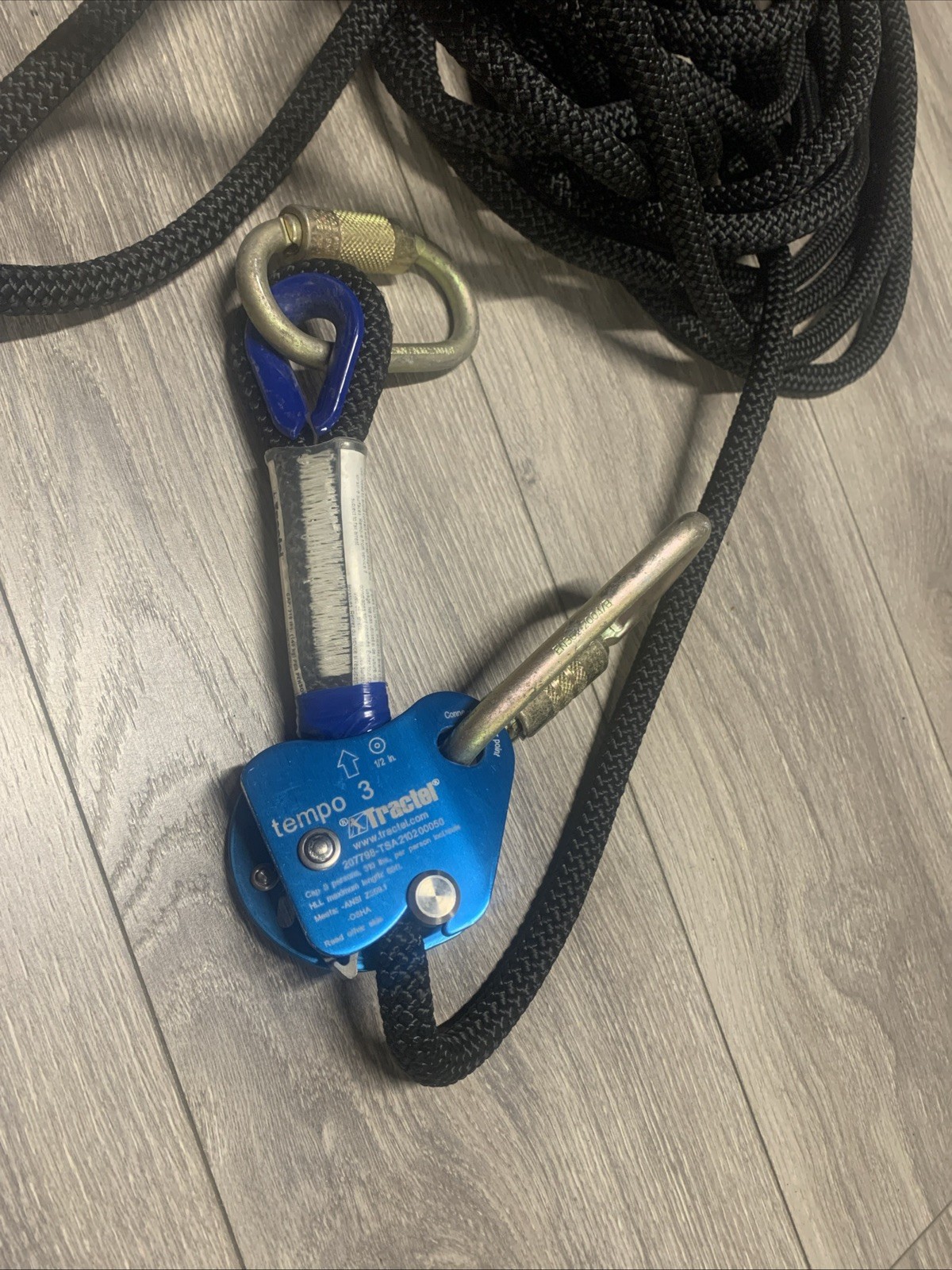 Climbing System–Tractel Horizontal Lifeline-H66599/K-60 Ft—New