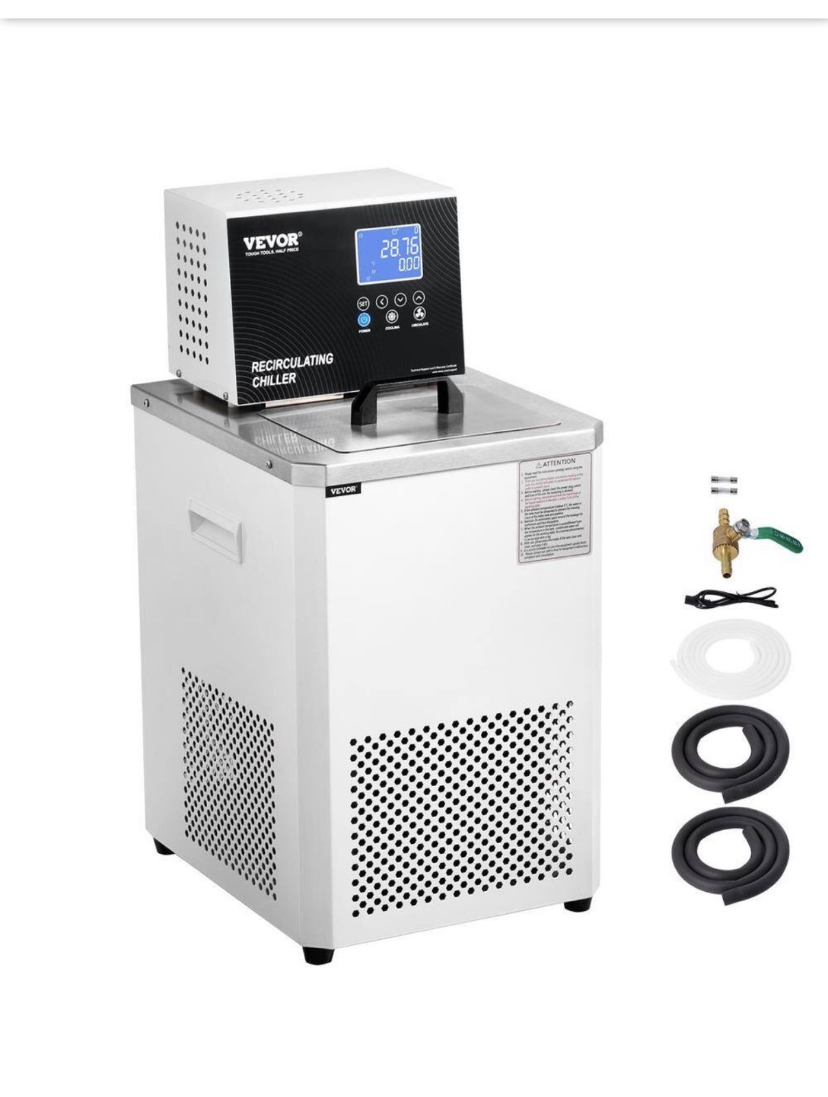 6L -20℃ ~100℃ Lab Cooling Chiller Circulator Recirculating Chiller Heating Bath
