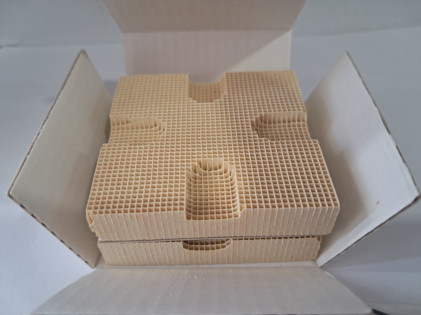 ​Renfert Mesh-Tray 1922 Dental Honeycomb Firing Trays with Metal Pins – Set of 2