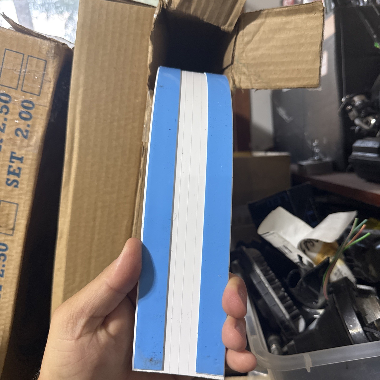 RWD Double Edge Coiled Extender Trim 2.50 – RBA White