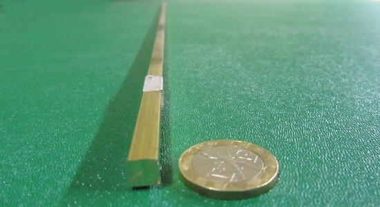 360 Brass Square Bar 1/4″ Thick x 1/4″ Wide x 60.0″ Length