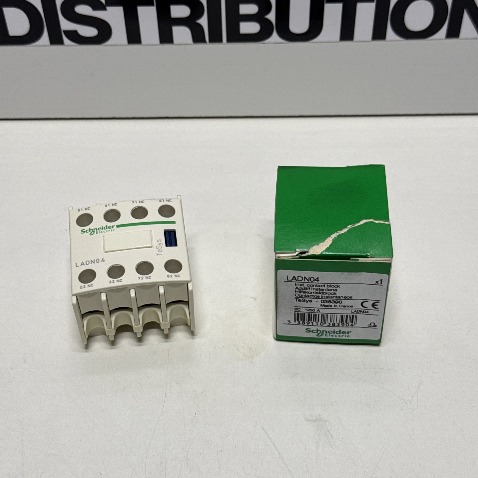 NEW Telemecanique Schneider LADN04 Auxiliary Contact Block – LA1 DN04