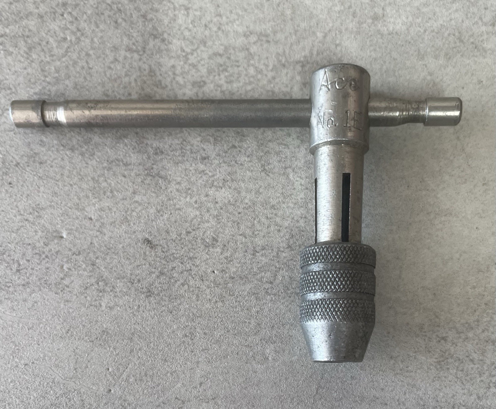 ACE No 1 USA Sliding T Tap Handle Wrench #4 to 1/4 Machinist Tool