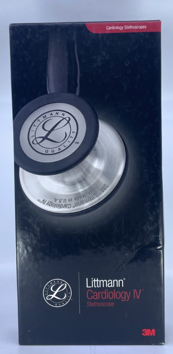 3M Littmann Master Cardiology Stethoscope 2164 Navy Blue Standard Finish