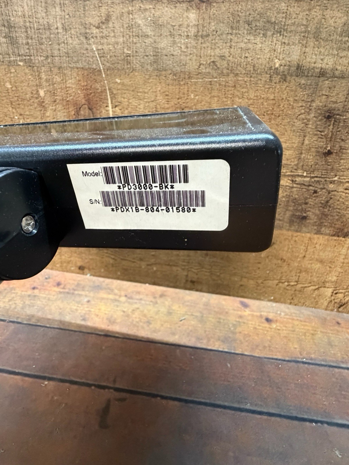Logic Controls PD3000-BK Customer Display Pole POS Screen w/ Base Untested