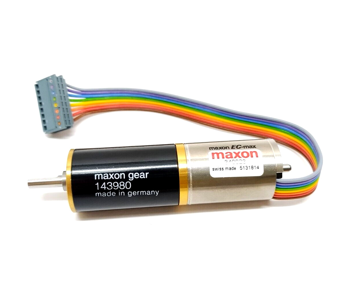 Maxon 340023 Planetary Gearhead Motor GP 22 C 22mm EC-max 12W Brushless 143980