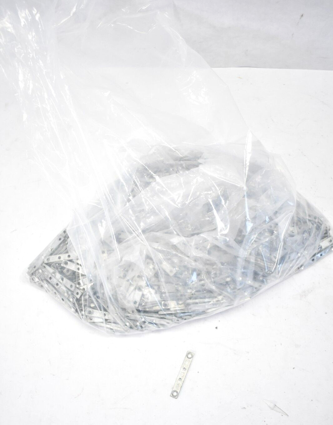 21lb 6oz Pack Of Zinc Plated Mullion Brackets 2-1/2″ x 3/8″ Bulk Pack Set