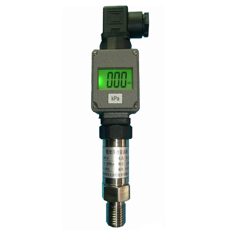 0.5%FS 1%FS Hessman Joint 24v Pressure Transmitter with Display, Perssure Sensor