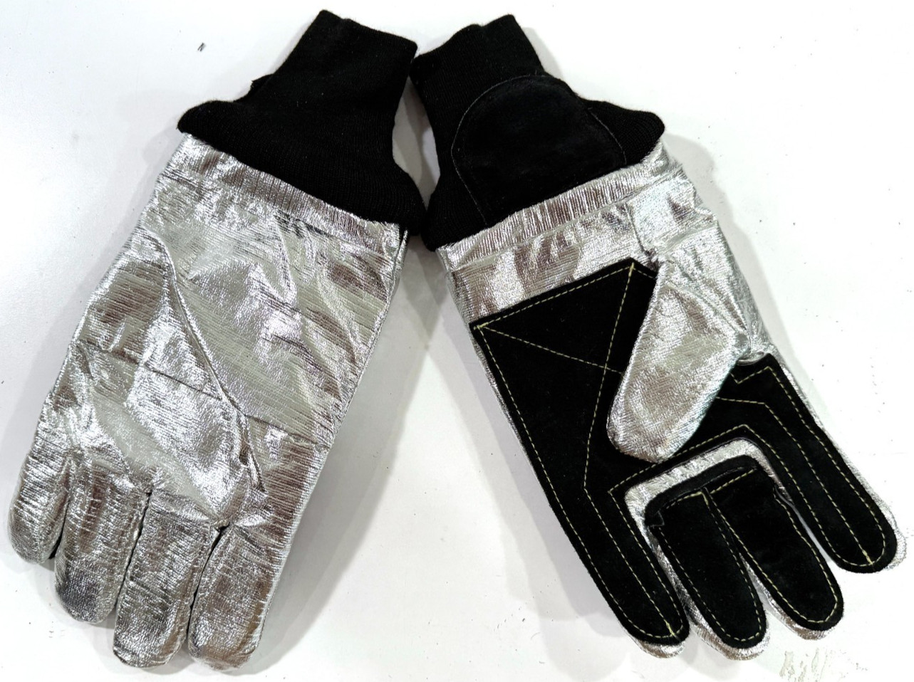 LARGE SHELBY 5200 PROXIMITY WRISTLET ALUMINIZED PBI FIREFIGHTING GLOVES MFG 2018