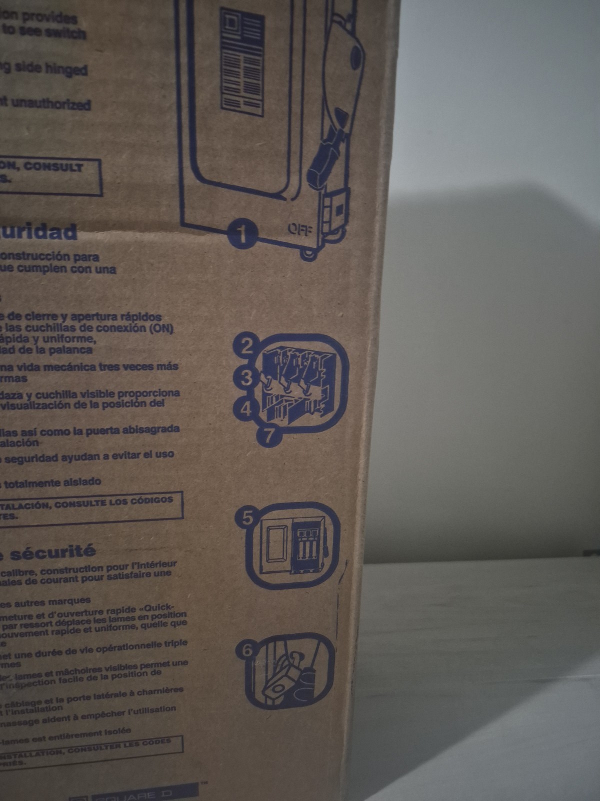 H323NRB Square D 100 Amp 240V 3P 4W Fusible Nema 3R Rated Disconnect