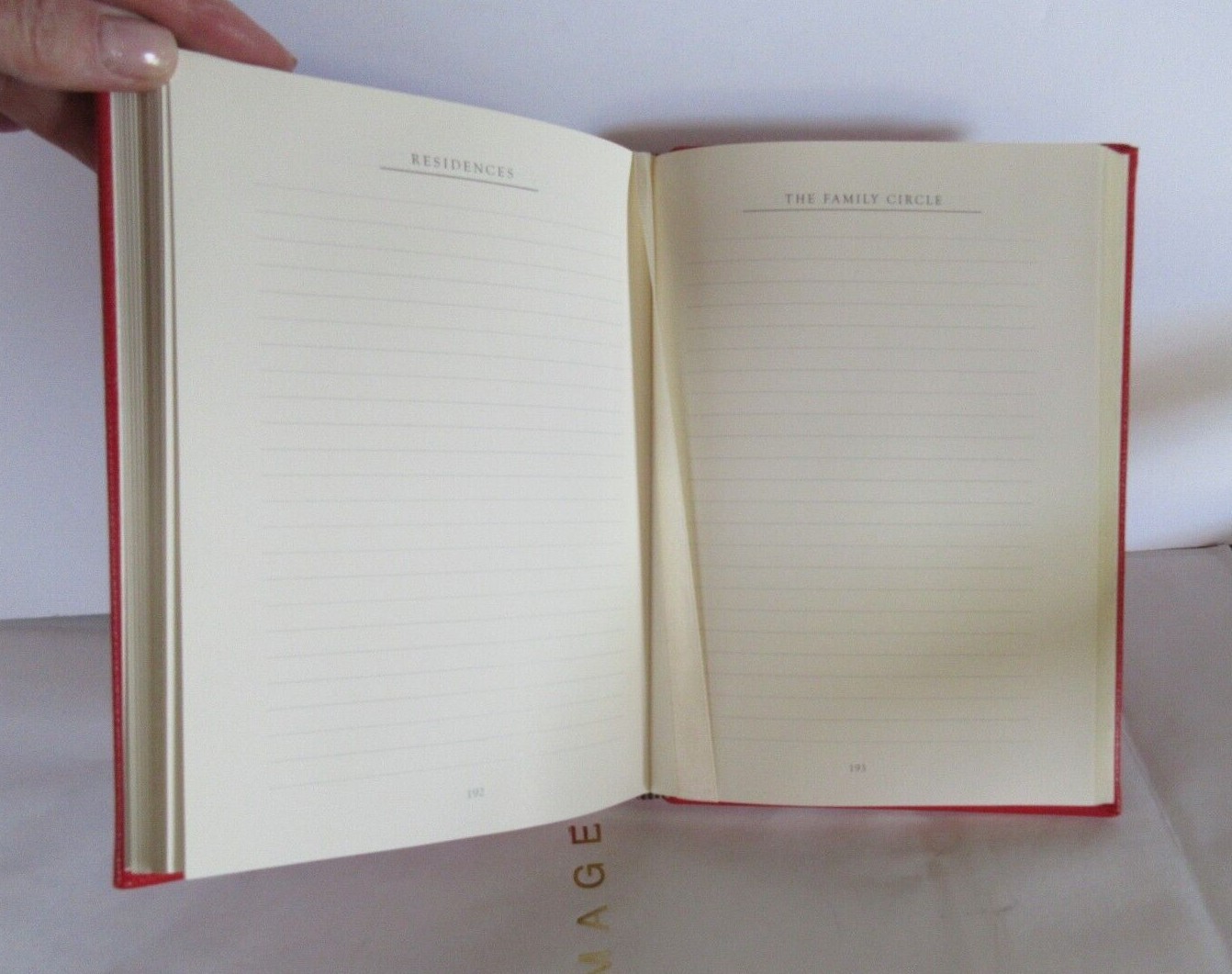 Personal Record: A Lifetime Memoir 8″ Leather Journal Graphic Image