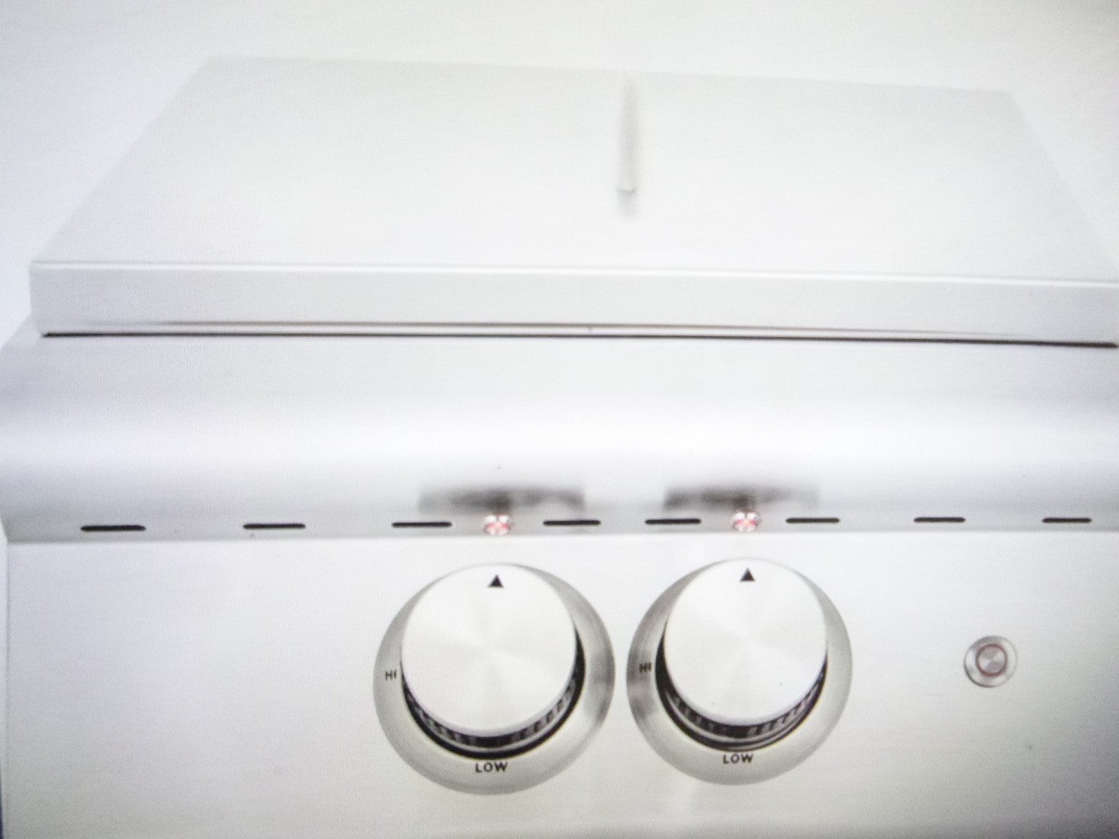 Blaze Built-In Stainless Steel LTE Power Burner w/Lights Outdoor Kitchen