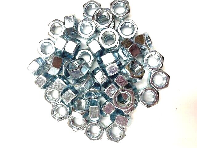 5/16-24 GRADE 5 HEX NUT – ZINC PLATED – UNF- 50 PIECES PER PACK