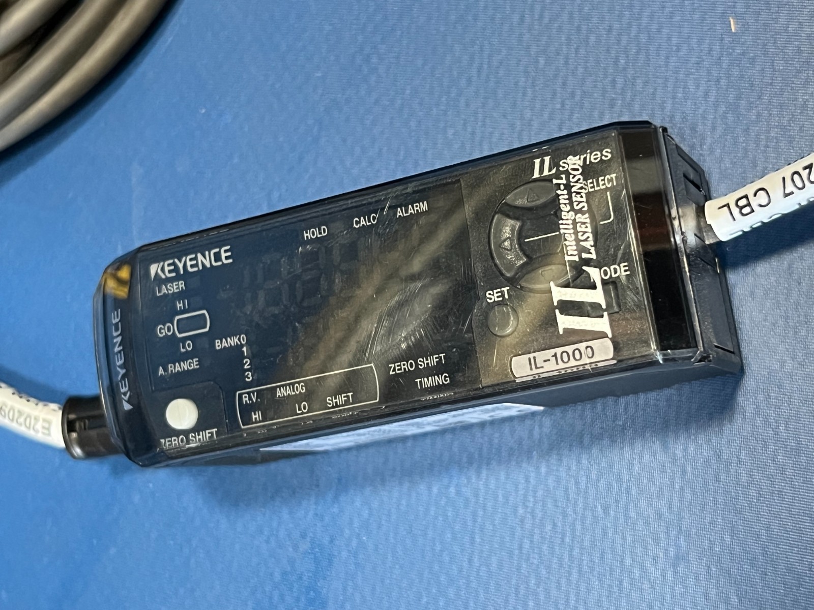 KEYENCE IL-600 SENSOR & AMPLIFIER IL-1000