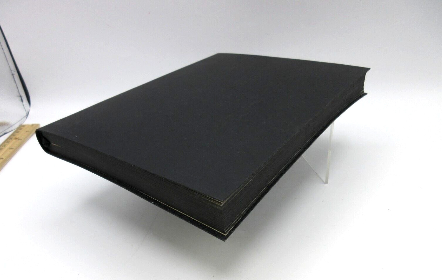 Sketch Write Sketchbook and Journal Leather Cover 7×9″ Graphic Image BLACK
