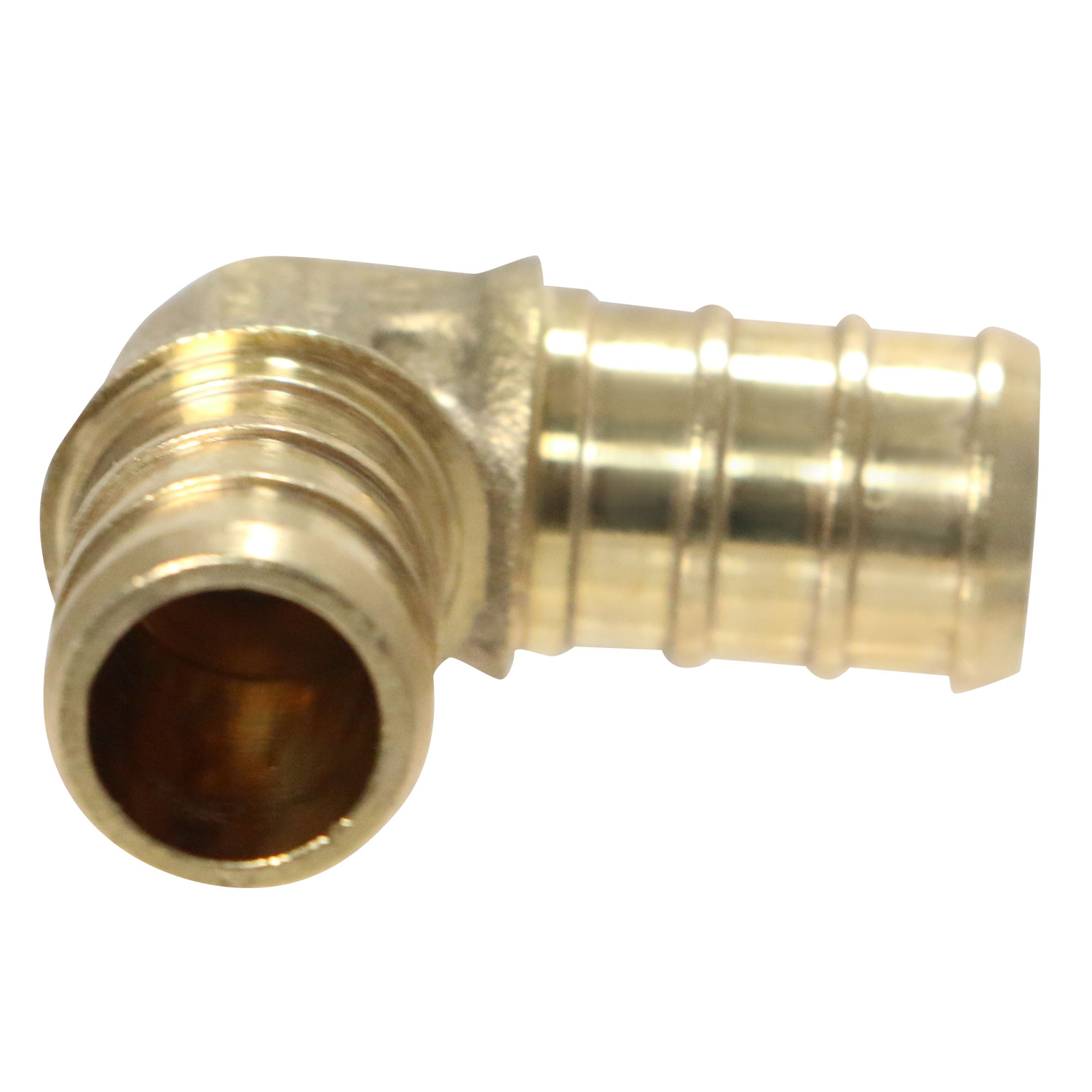 25 PIECES 1/2″ PEX ELBOW – BRASS CRIMP FITTINGS (LEAD-FREE)