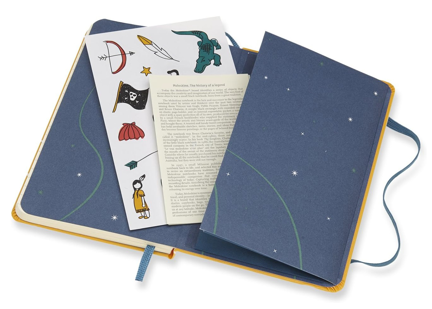 Moleskine Peter Pan Limited Edition Notebook, Ruled Notebook Size 9x14cm