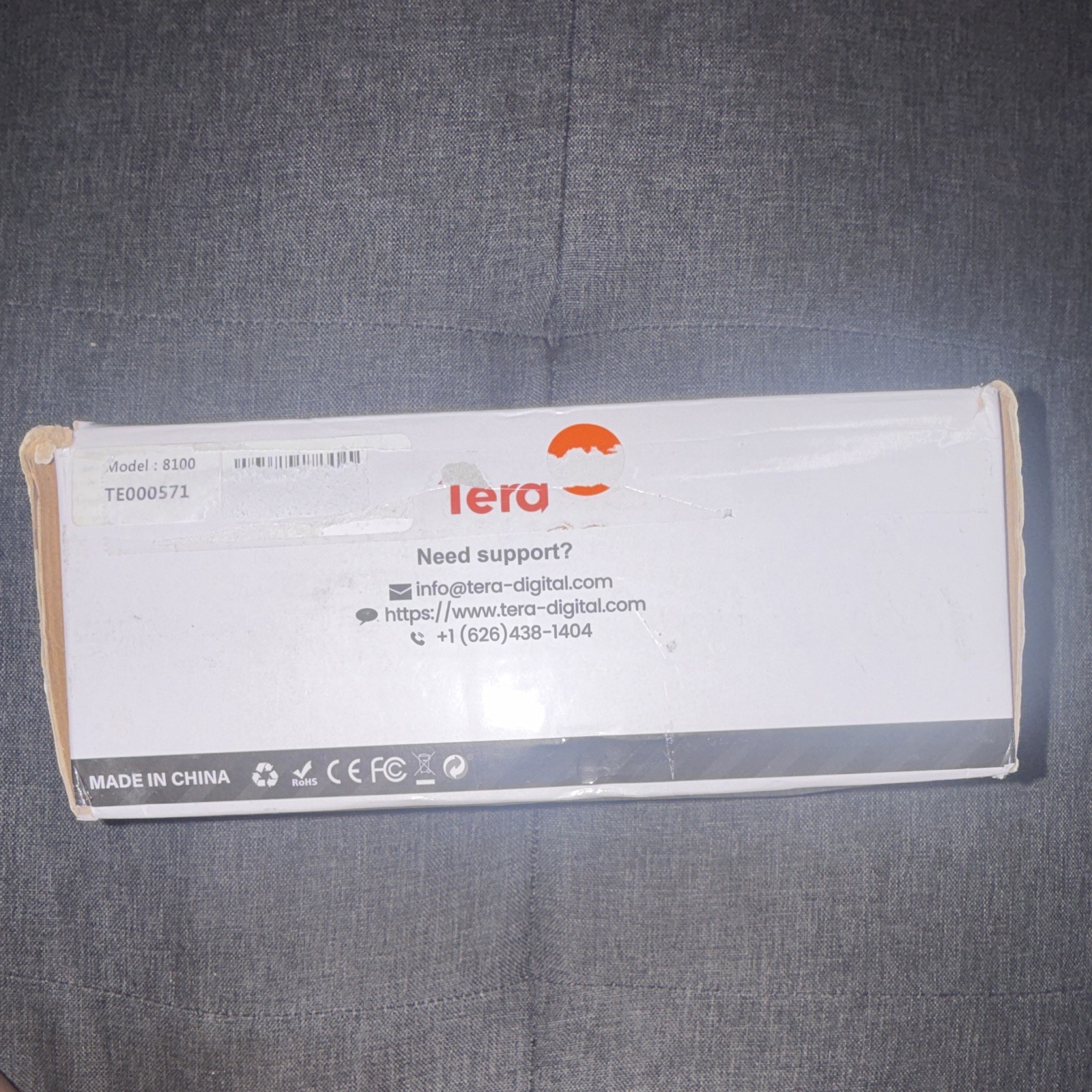 Tera Bluetooth Wireless Barcode Scanner – 1D/2D/QR, Model 8100