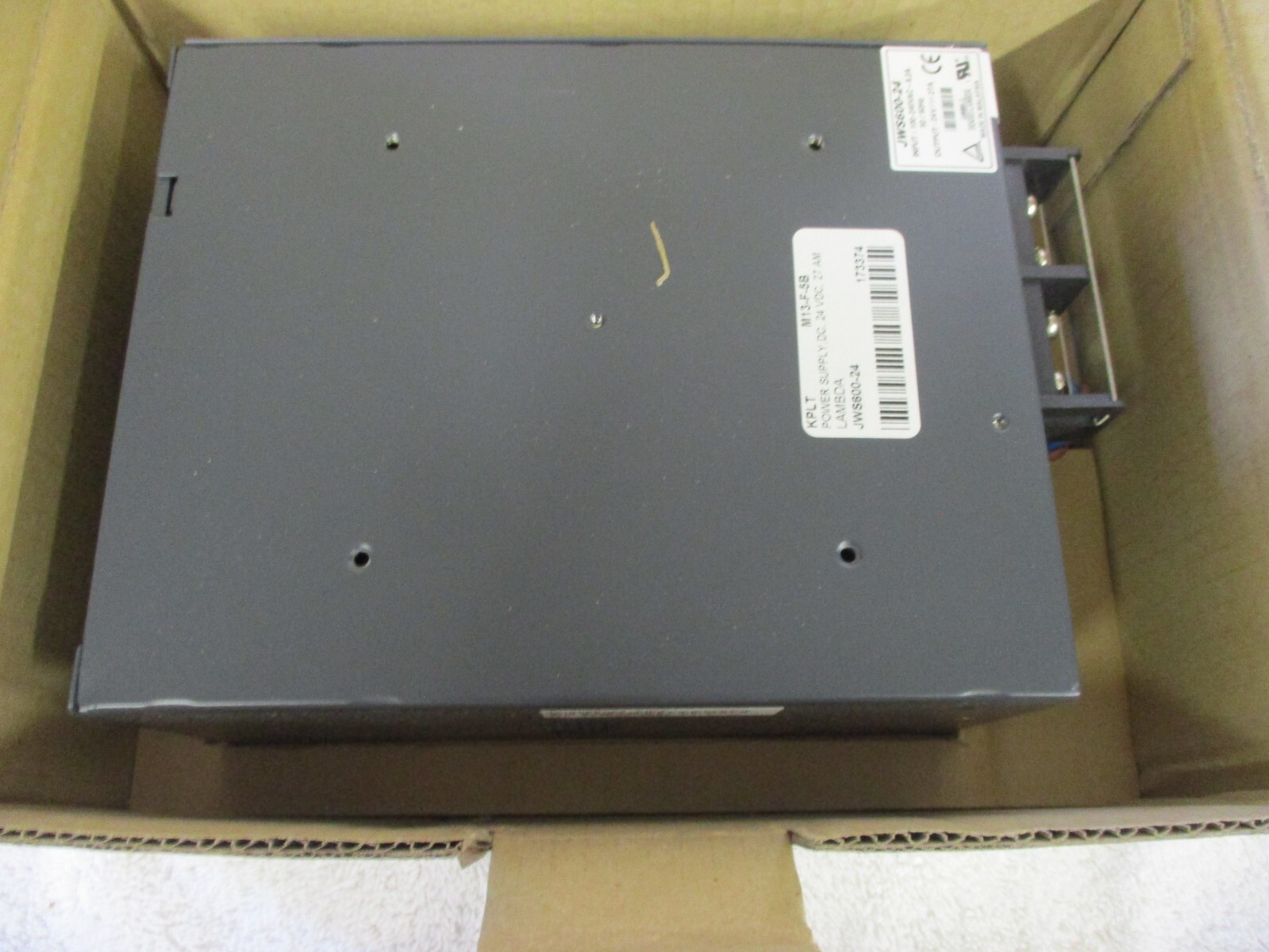 NIB TDK Lambda Power Supply 100-240VAC JWS600-24