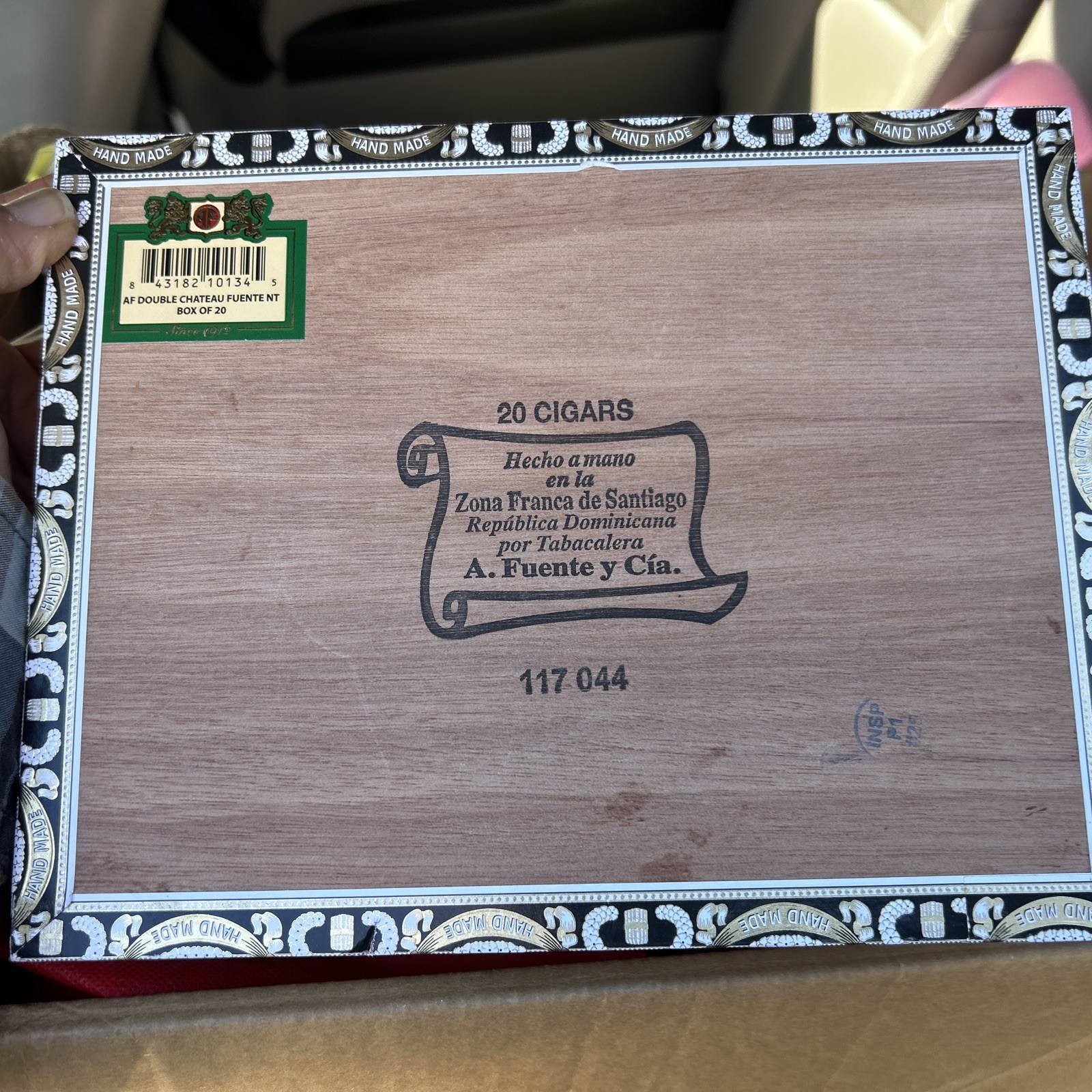 2 Arturo Wooden Cigar Box Empty Magnum & Arturo Fuente Dominican Republic