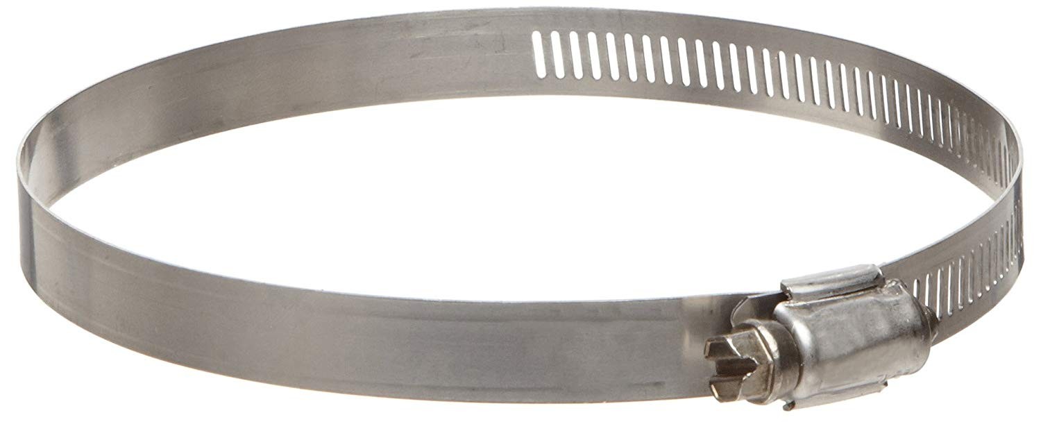 63 High-Nickel SS Hose Clamp, 20, Fits 3/4 – 1-1/8″ Hose ID, 19 mm – 44 mm-10EA