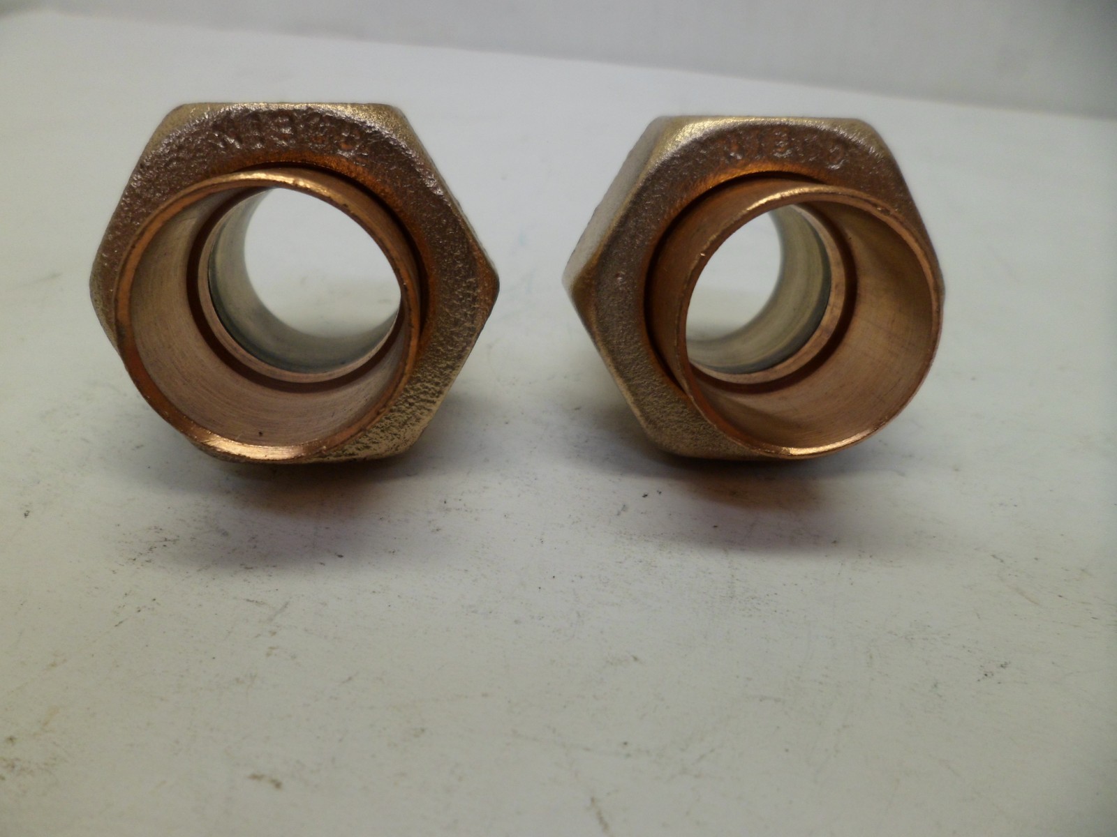 NIBCO COPPER UNION C X C (Brass / Copper) 3/4″ SWEAT CONNECTION LOT OF 2 NOS