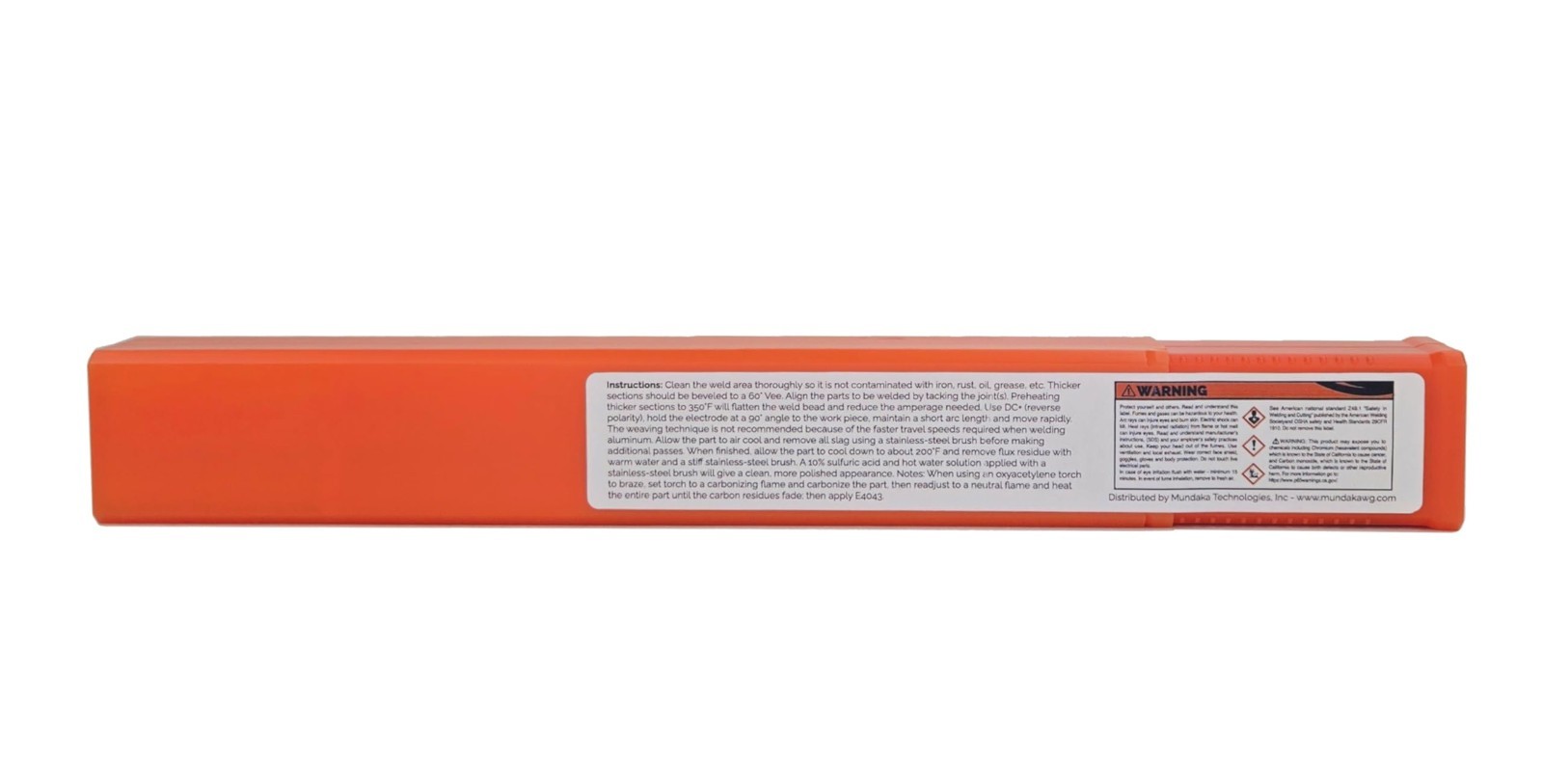Aluminum E4043 Welding Electrode Rod 1/8» x 14» – 1 lb – High-Performance Stic