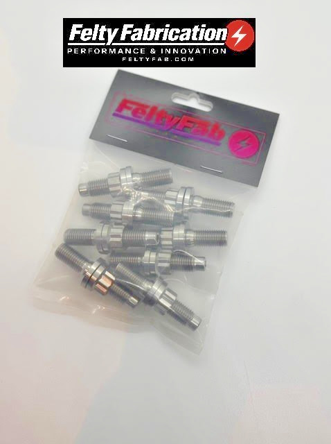 Titanium 4G63 Exhaust Manifold Stud Kit – Fits Evo 4-9, DSM & Galant VR4